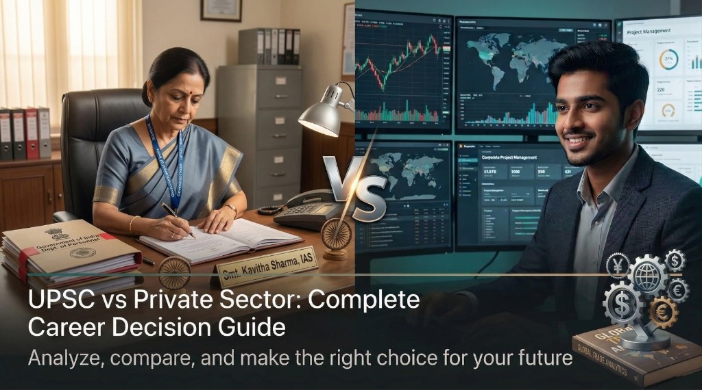 UPSC vs Private Sector: Complete Career Decision Guide