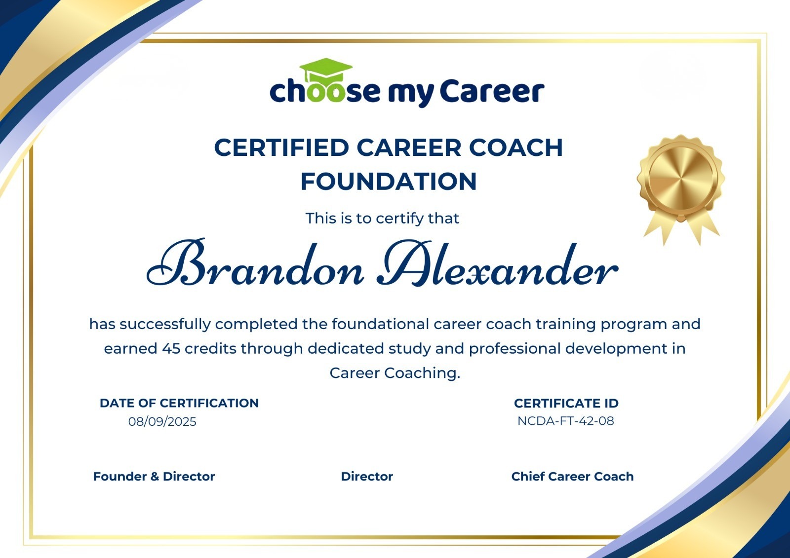 CCC Foundation Certificate