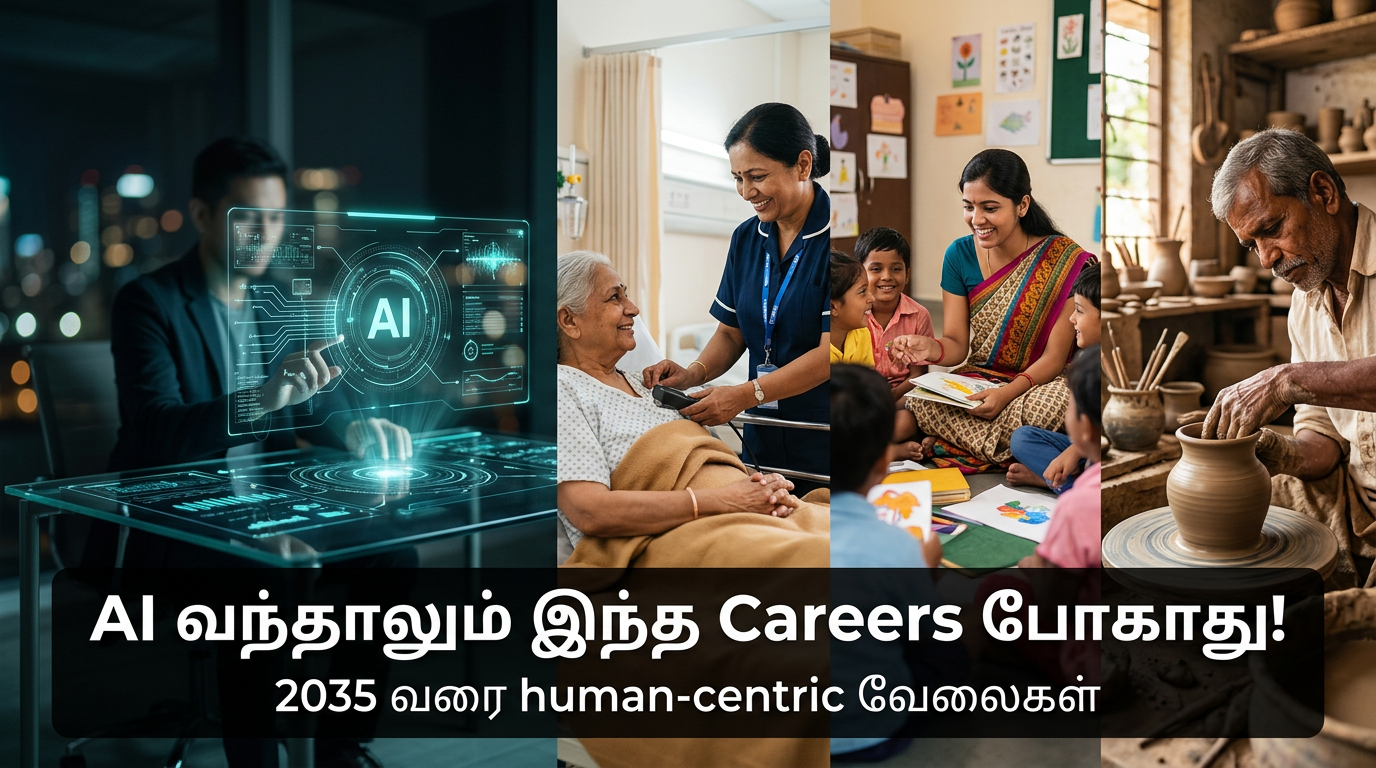 AI வந்தாலும் இந்த Careers போகாது!