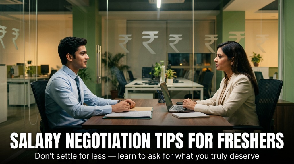 The Salary Negotiation Guide Nobody Teaches Indian Freshers